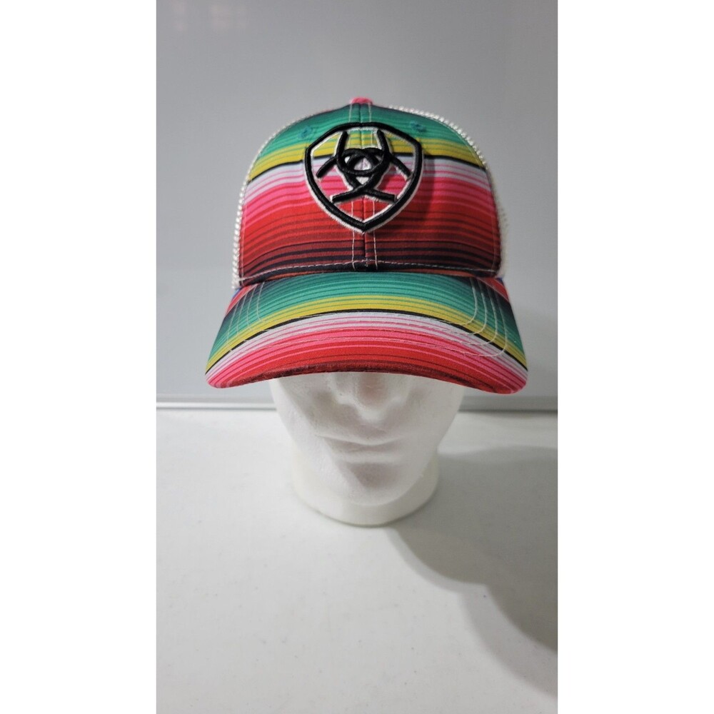 Ariat Aztec Mesh Snapback Hat Western Multicolored Sherpa